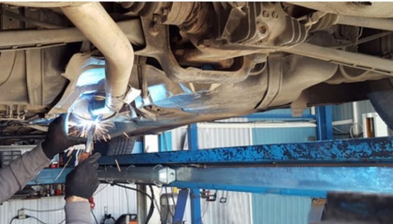 How to Weld Exhaust Pipe